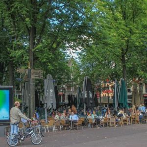 Leidsplein, una de las plazas que visitar en Ámsterdam